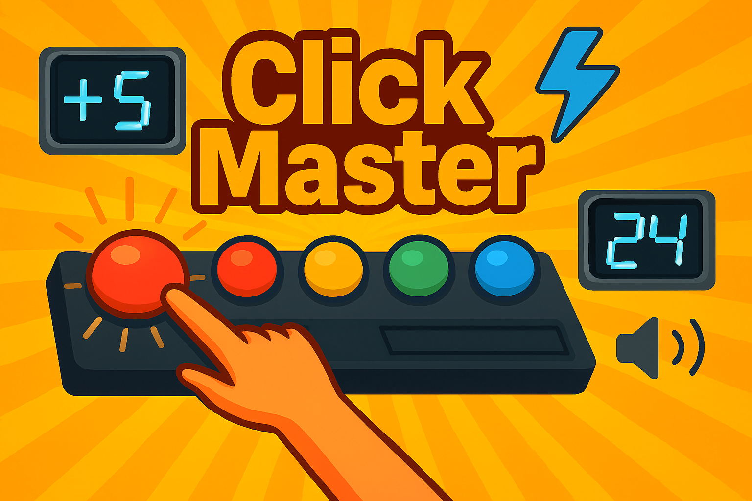 Click Master: Arduino Reflex Game with LEDs, Buttons & TM1637 Display