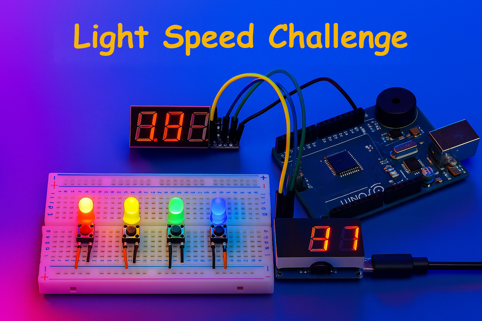 Light Speed Challenge: Fast-Paced Arduino Game to Sharpen Reflexes
